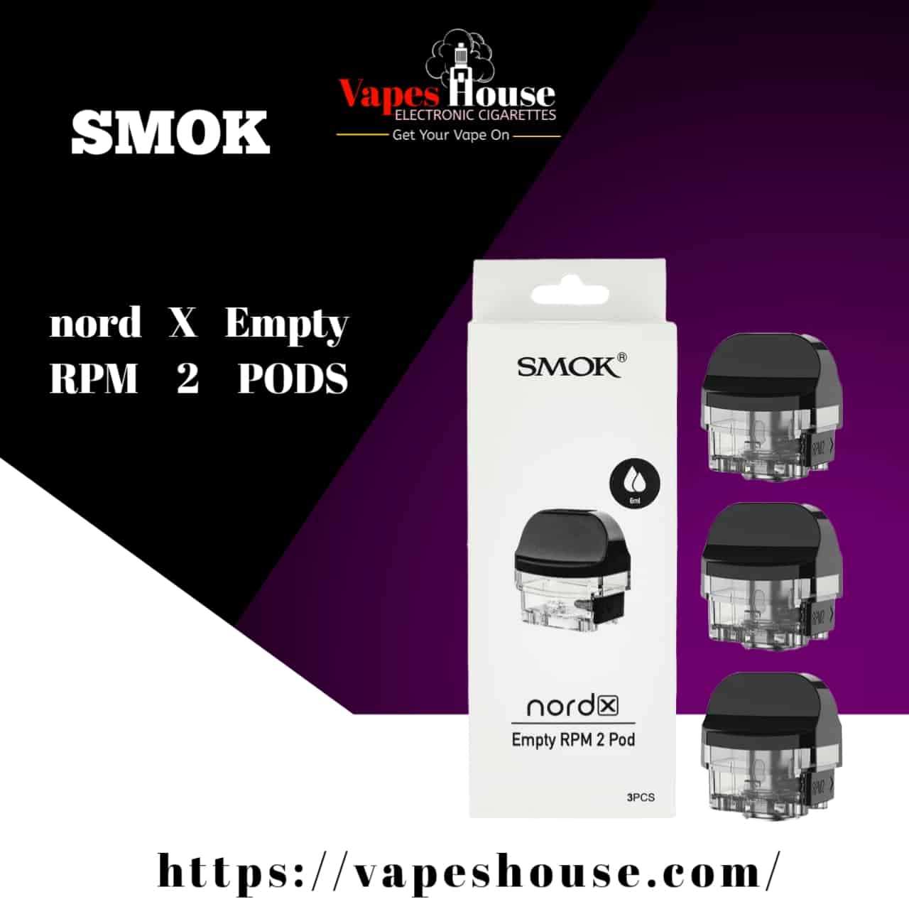 SMOK Nord X Empty RPM 2 POD