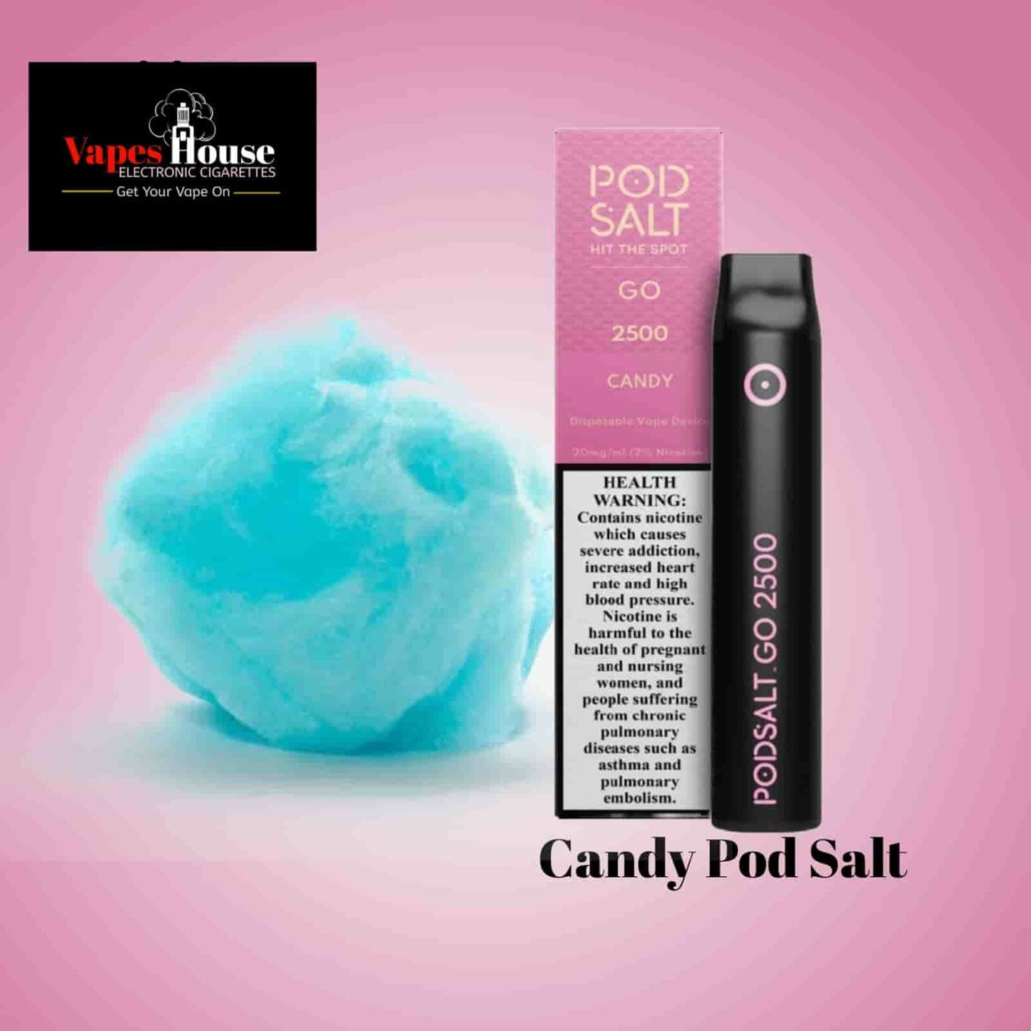 Pod salt candy 2500 puffs