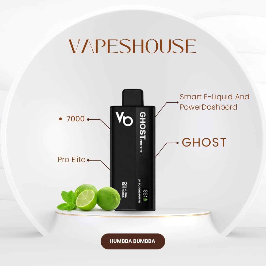 Ghost Pro Elite 7000 Disposable Vape – Premium Flavors for Every Taste | Vaps Dubai, UAE
