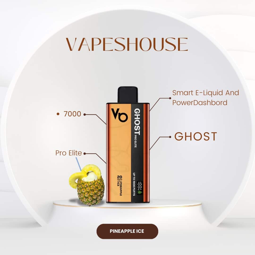 Ghost Pro Elite 7000 Disposable Vape – Premium Flavors for Every Taste | Vaps Dubai, UAE
