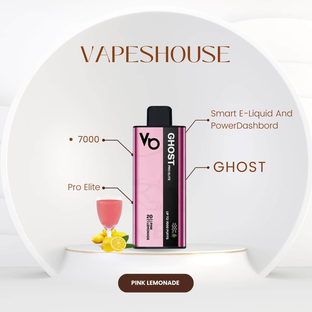 Ghost Pro Elite 7000 Disposable Vape – Premium Flavors for Every Taste | Vaps Dubai, UAE