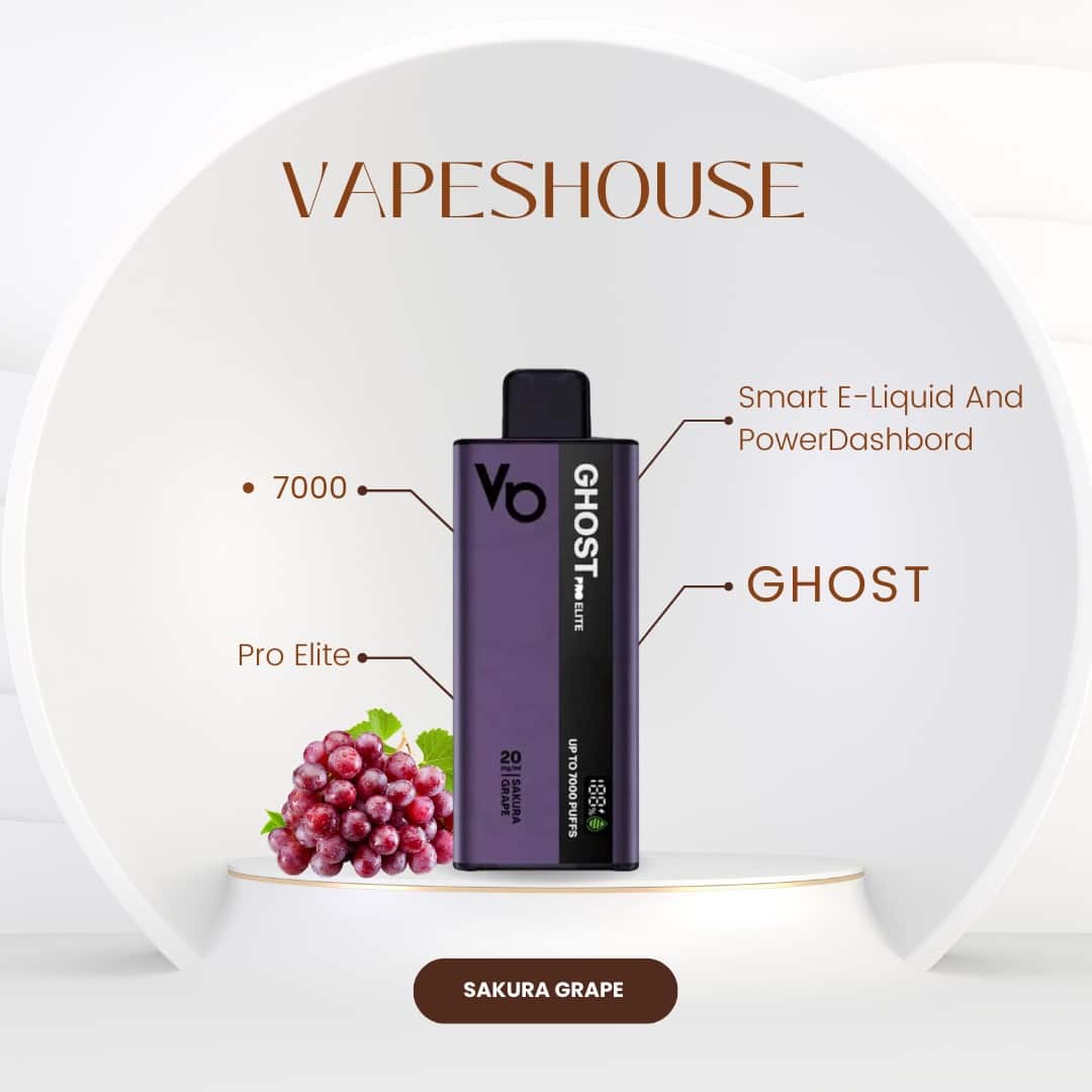 Ghost Pro Elite 7000 Disposable Vape – Premium Flavors for Every Taste | Vaps Dubai, UAE
