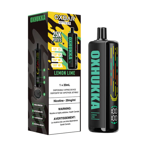 Oxbar Oxhukka 25000 Puffs Disposable Vape in Dubai UAE