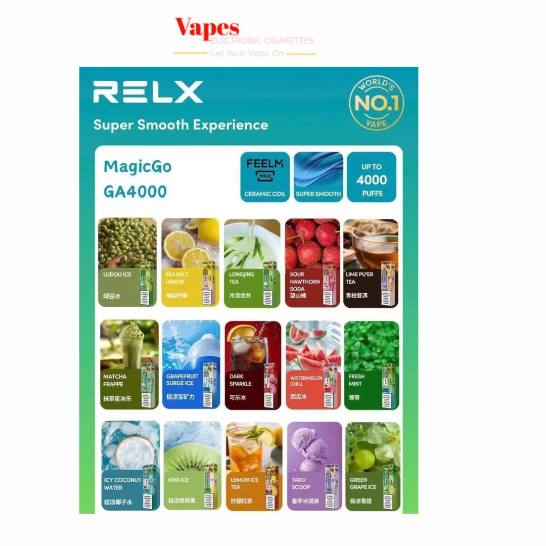 Relx MagicGo GA4000 Disposable Vape In Dubai UAE