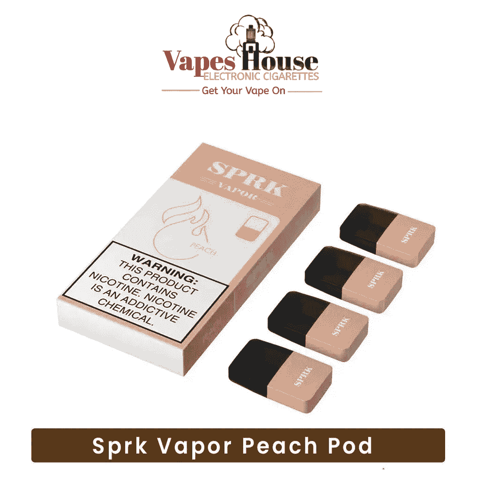 Sprk Peach Vape - Experience the Delight of Peach Flavor Vapes House Sprk Peach Vape - Experience the Delight of Peach Flavor Vapes House