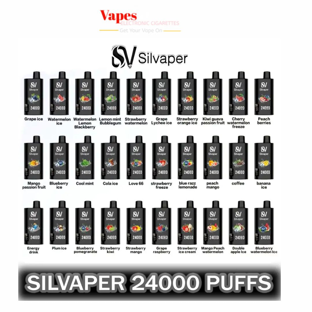Silvaper 24000 Puffs Disposable Vape In Dubai UAE