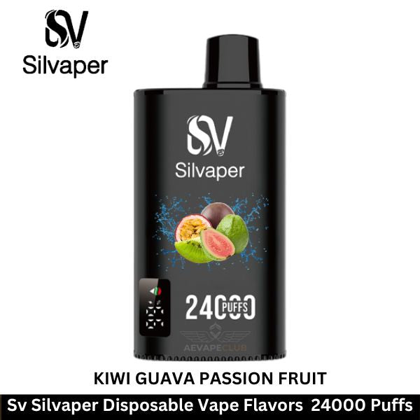 Silvaper 24000 Puffs Disposable Vape In Dubai UAE