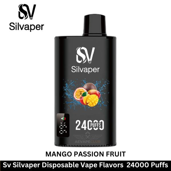 Silvaper 24000 Puffs Disposable Vape In Dubai UAE
