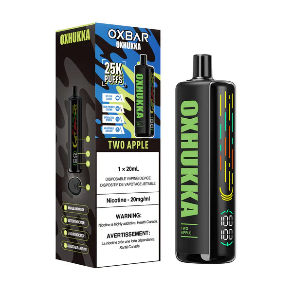 Oxbar Oxhukka 25000 Puffs Disposable Vape in Dubai UAE