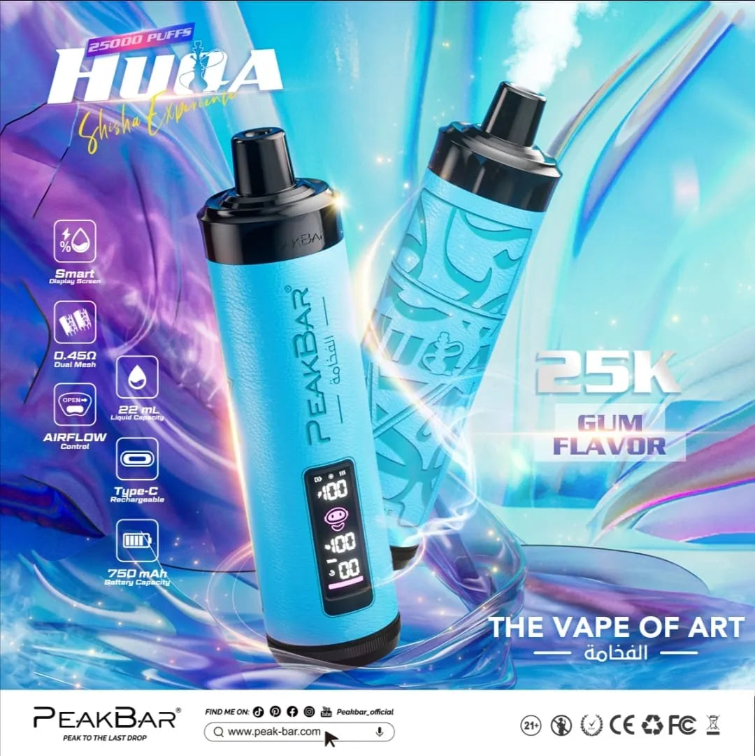 Peak Bar 25000 Puffs Disposable Vape In Dubai UAE