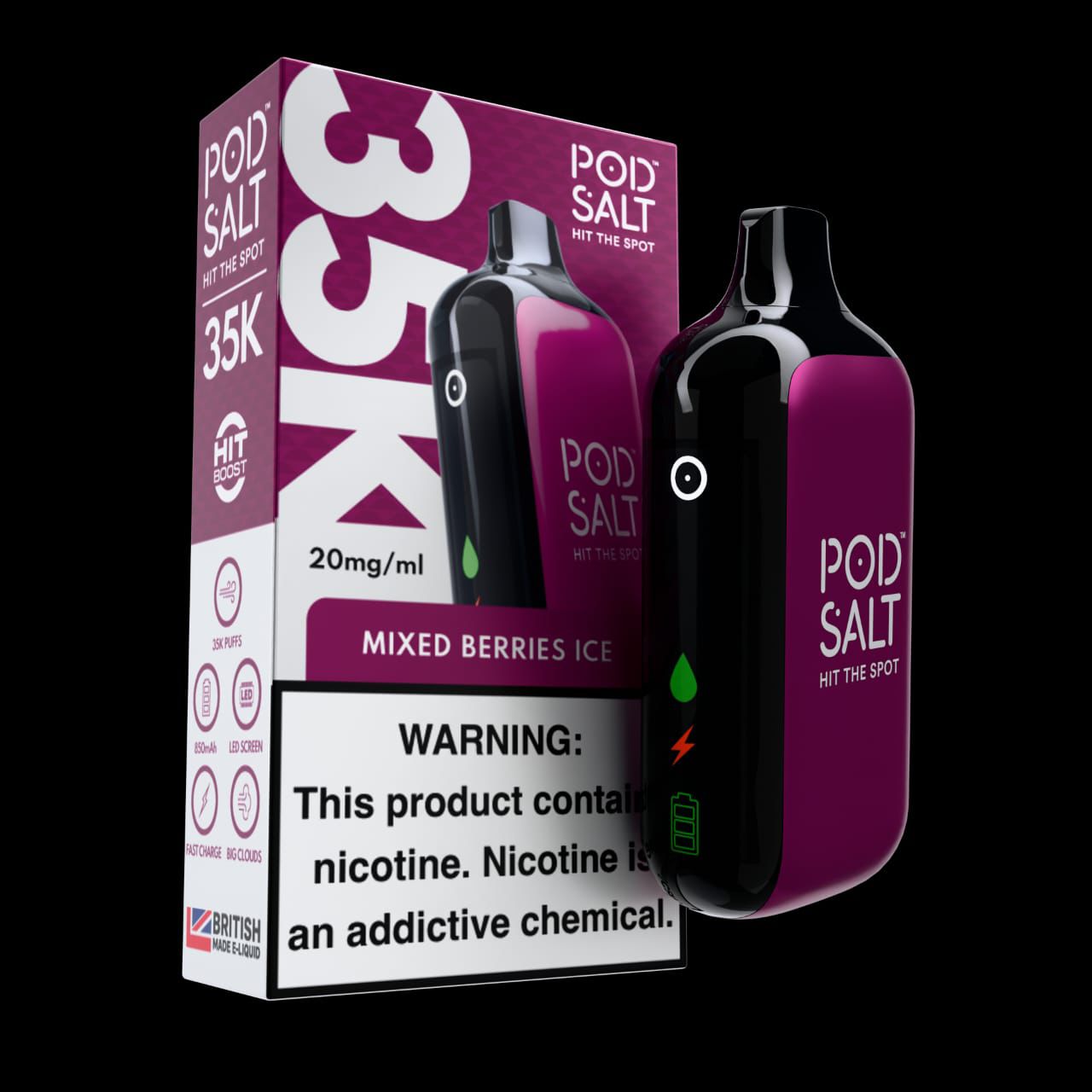Pod Salt 35000 Puffs Disposable Vape in Dubai UAE