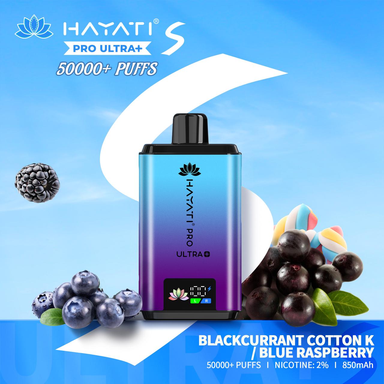 Hayati Pro Ultra+ S 50000 Puffs Disposable Vape in Dubai UAE