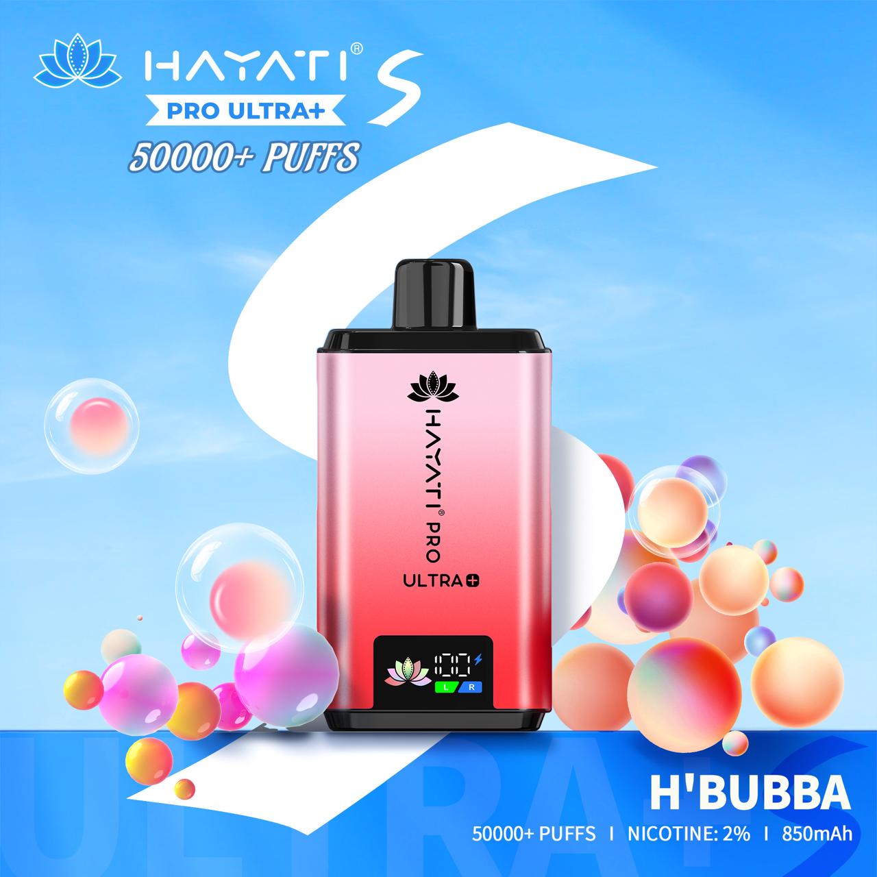 Hayati Pro Ultra+ S 50000 Puffs Disposable Vape in Dubai UAE