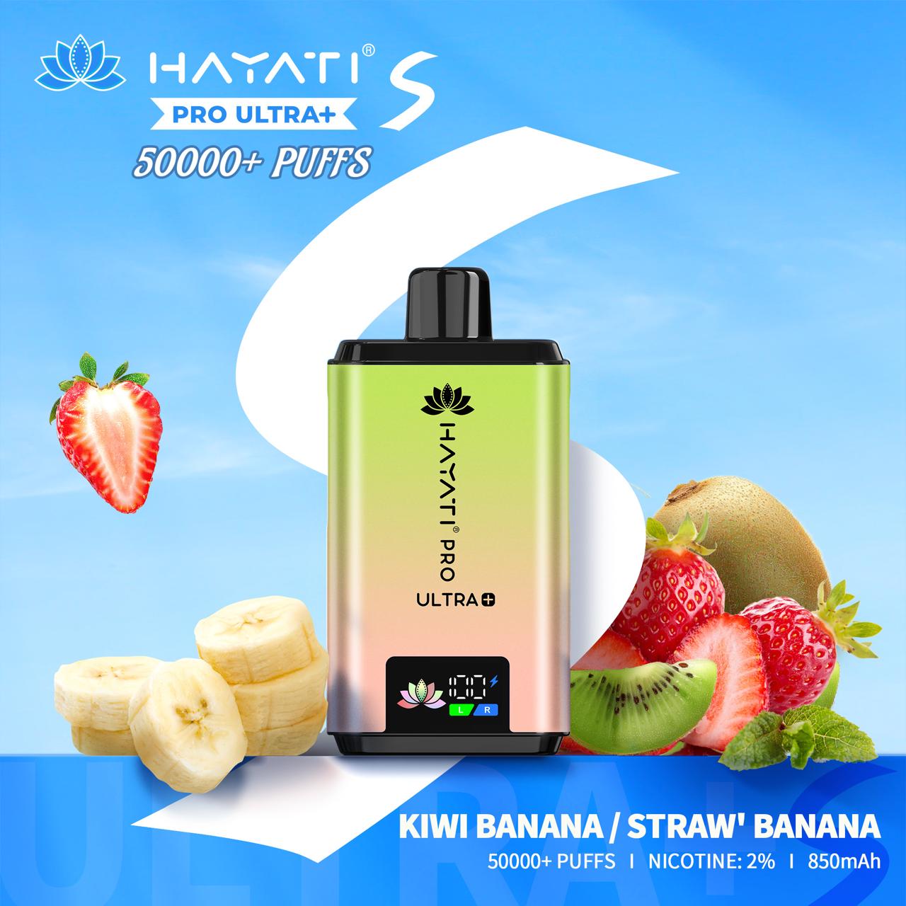 Hayati Pro Ultra+ S 50000 Puffs Disposable Vape in Dubai UAE