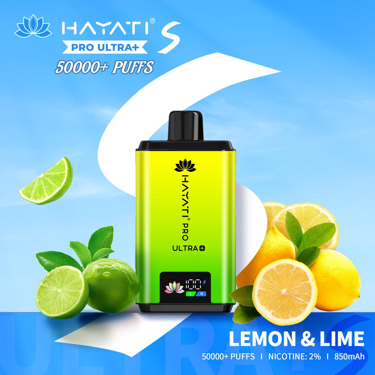 Hayati Pro Ultra+ S 50000 Puffs Disposable Vape in Dubai UAE