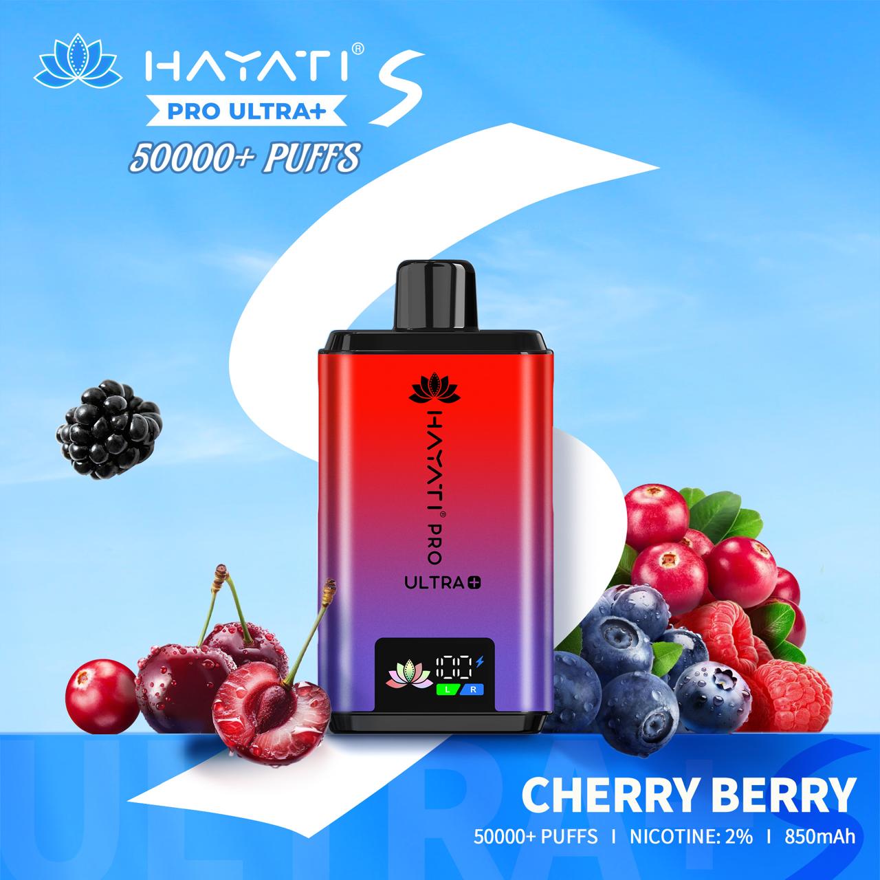 Hayati Pro Ultra+ S 50000 Puffs Disposable Vape in Dubai UAE