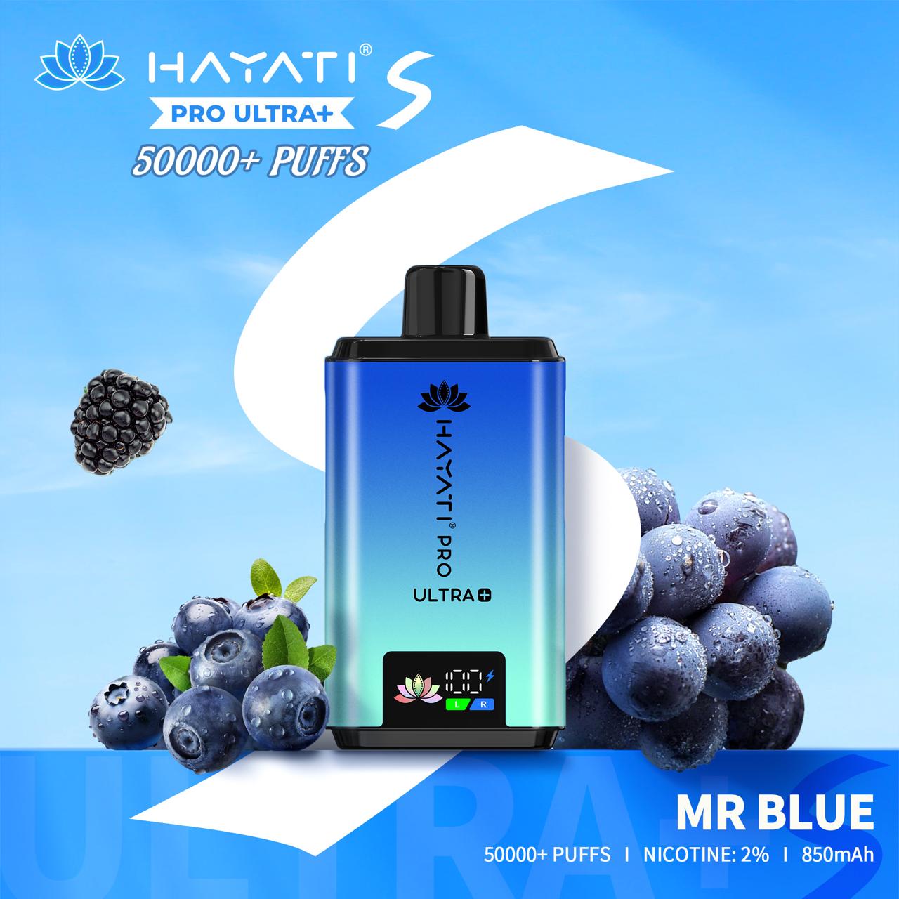 Hayati Pro Ultra+ S 50000 Puffs Disposable Vape in Dubai UAE
