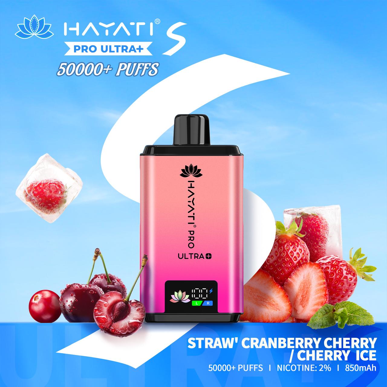 Hayati Pro Ultra+ S 50000 Puffs Disposable Vape in Dubai UAE