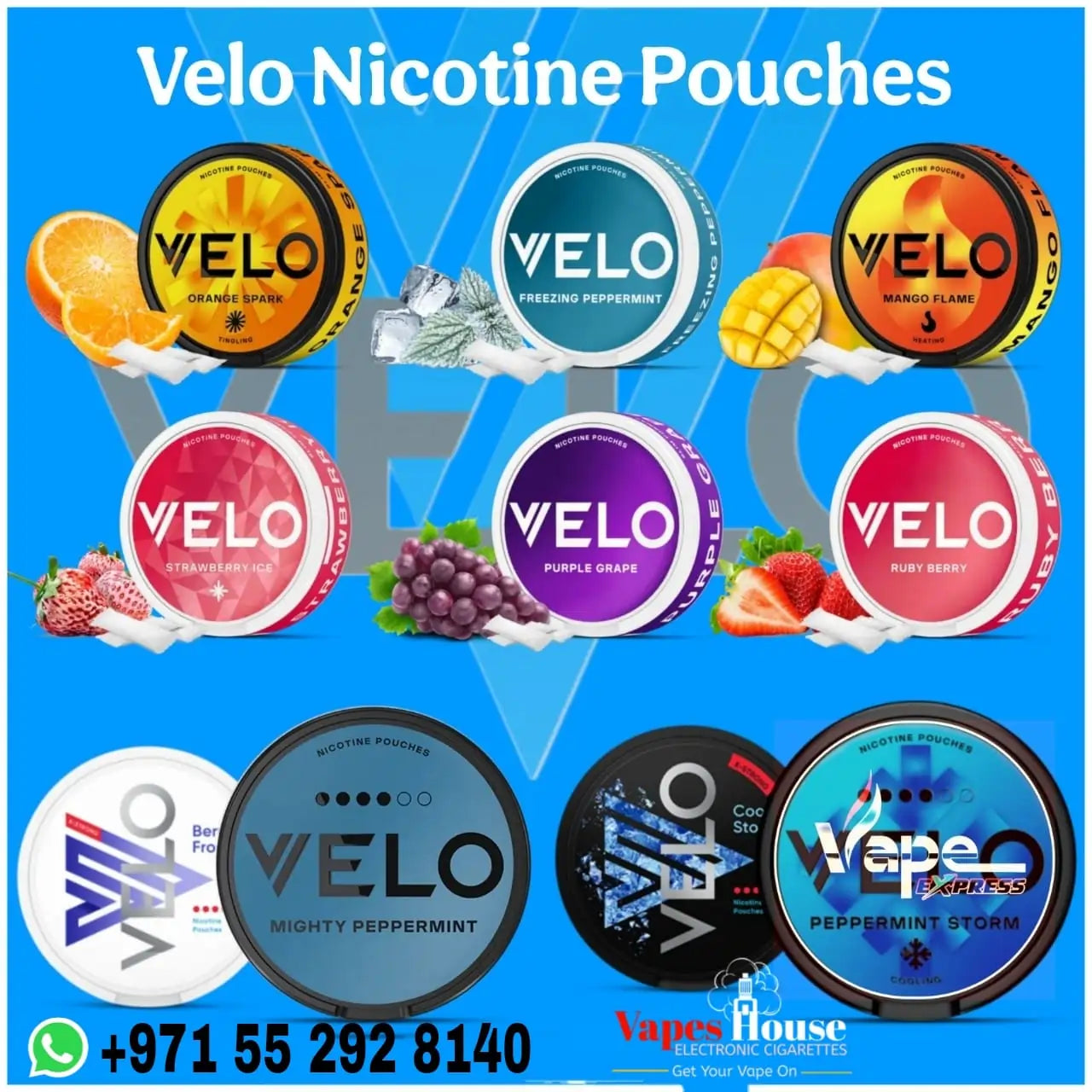 Velo Nicotine Pouches in Dubai Smoke-Free & Easy to Use 30 AED Vapes House Velo Nicotine Pouches in Dubai Smoke-Free & Easy to Use 30 AED Vapes House