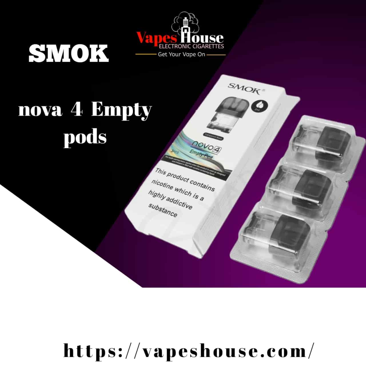 SMOK Nova 4 Empty POD