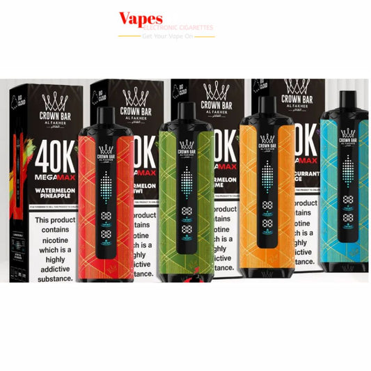 Al Fakher Crown Bar Mega Max 40K Puffs Disposable Vape in UAE