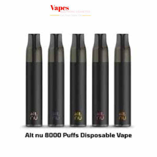 Alt Nu 8000 Puffs Disposable Vape 20mg in DUBAI, UAE