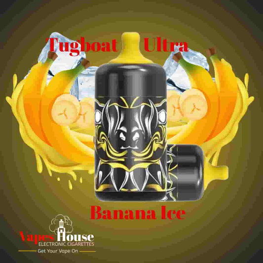 tugboat banana ice 6000 puffs