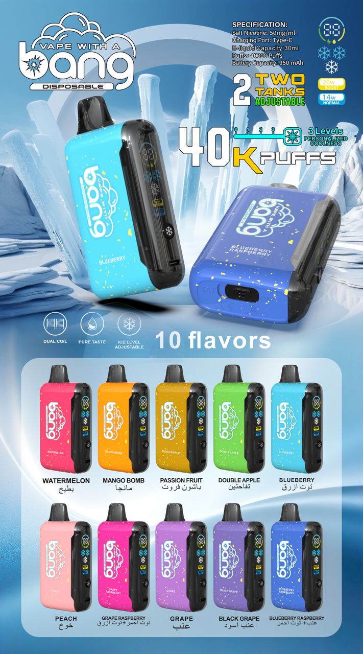 Bang 40000 Puffs Disposable Vape