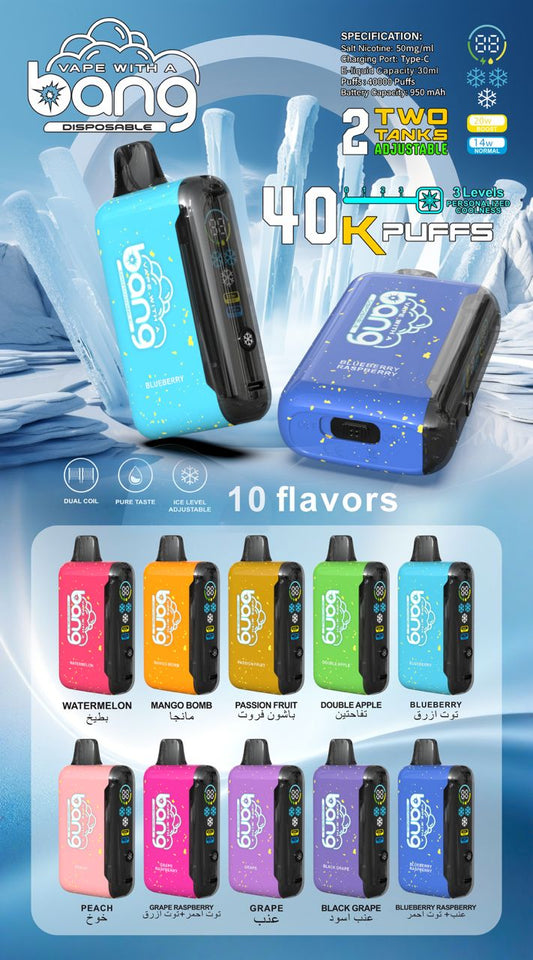 Bang 40000 Puffs Disposable Vape