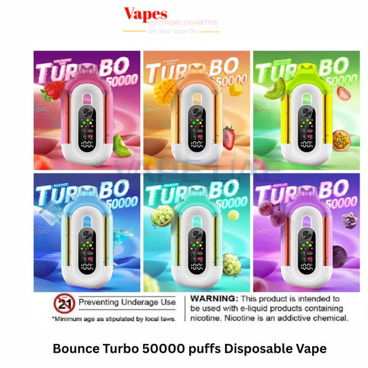 Bounce Turbo 50000 puffs Disposable Vape in Dubai UAE