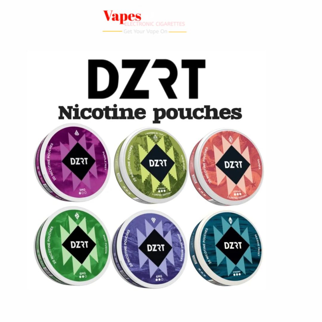 Dzrt Nicotine Pouches in Dubai Abu Dhabi UAE