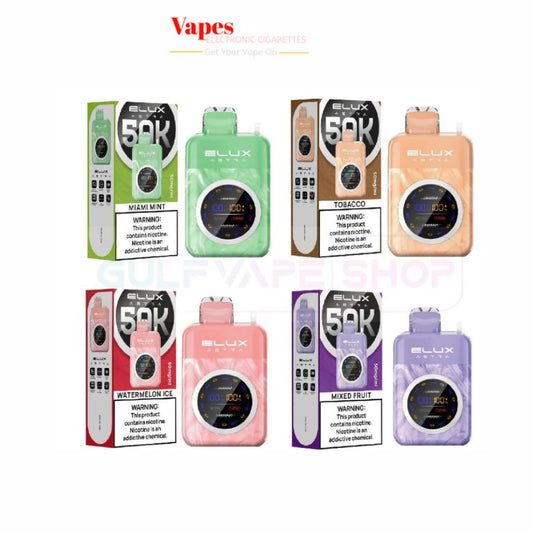 Elux Astra 50000 Puffs Disposable Vape in Dubai UAE
