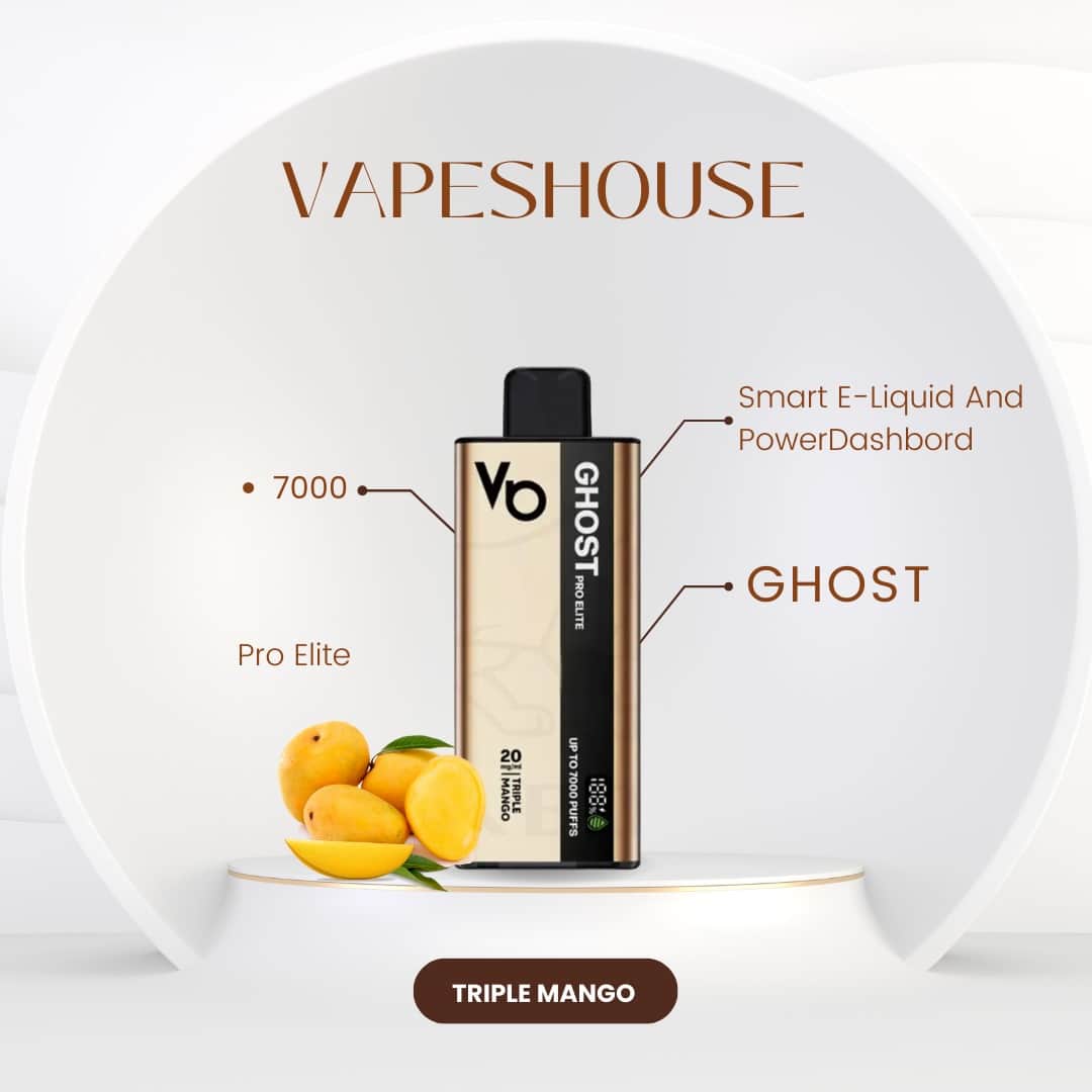 Ghost Pro Elite 7000 Disposable Vape – Premium Flavors for Every Taste | Vaps Dubai, UAE