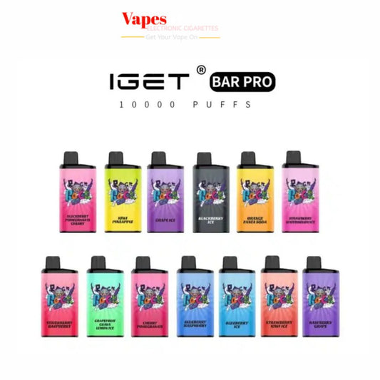 IGET Bar Pro 10000 Puffs 50MG Nicotine Disposable Vape in UAE