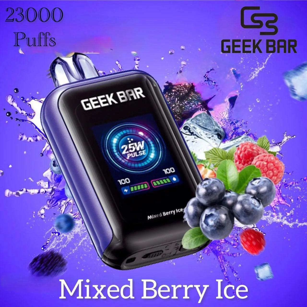 Geek Bar Watt 23000 Puffs Disposable Vape in Dubai UAE
