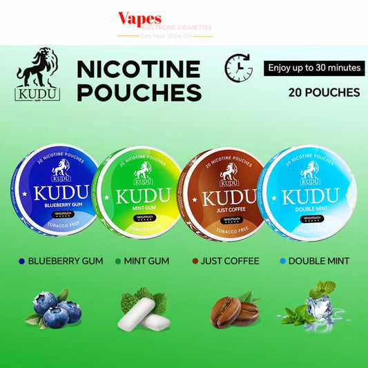 Buy New Kudu Nicotine Pouches in Dubai UAE
