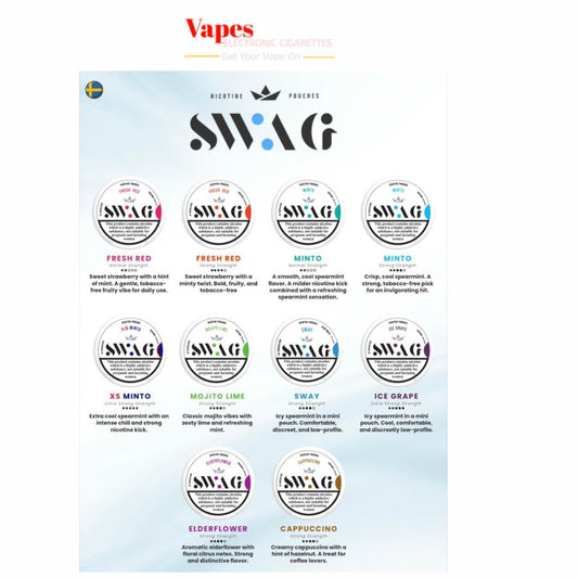 Buy New SWAG Nicotine Pouches in Dubai UAE