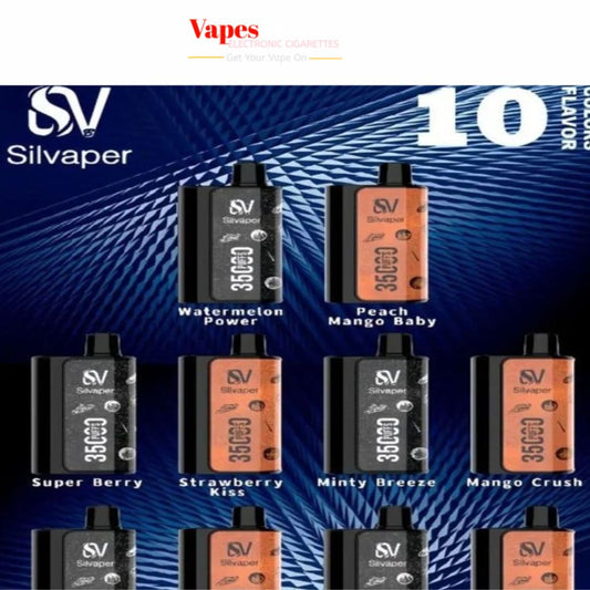 Silvaper 35000 Puffs Disposable Vape 20mg in Dubai UAE