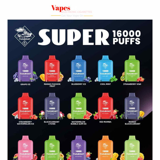 Tugboat Super Kit 16000 Puffs Disposable in Dubai UAE
