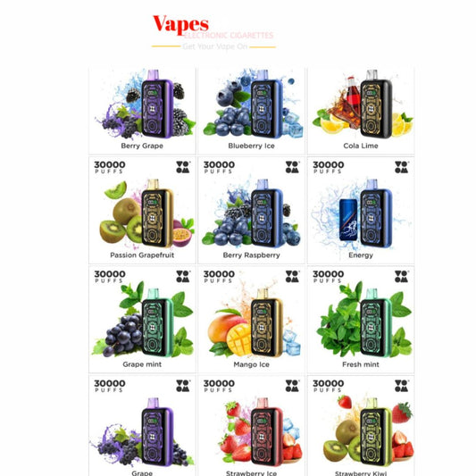 VOOM BURST ULTRA 30000 PUFFS DISPOSABLE VAPE IN DUBAI UAE