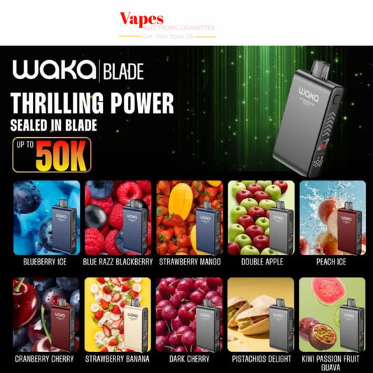 Waka Blade 50000 Puffs Disposable Vape In Dubai UAE