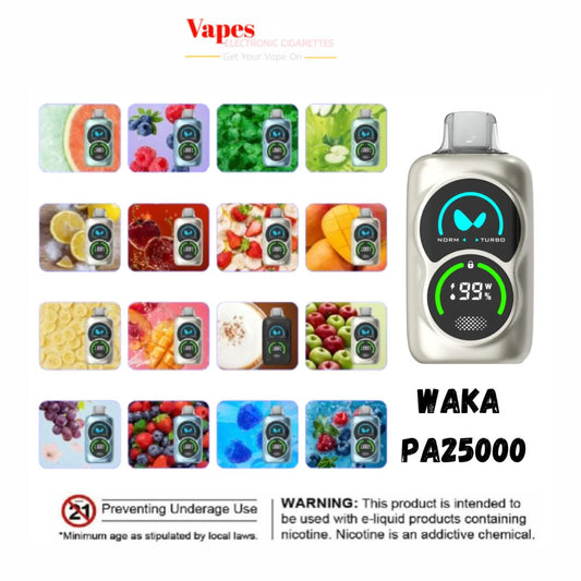 Waka PA25000 Puffs Disposable Vape In Dubai UAE
