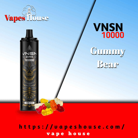 VNSN QUAKE 10000 PUFFS GUMMY BEAR DISPOSABLE VAPE