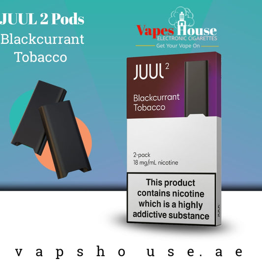  Juul 2 Pods Blackcurrant Tobacco 