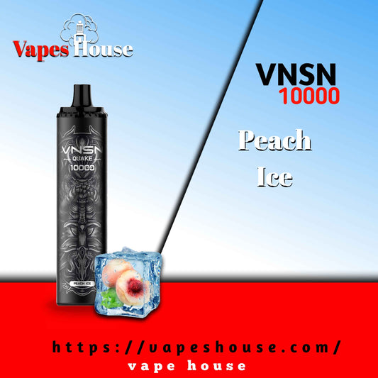 VNSN QUAKE 10000 PUFFS PEACH ICE DISPOSABLE VAPE